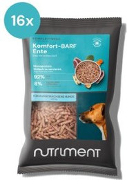 Produktbild von Nutriment Komfort-BARF Menü Ente, Chicorée & Spinat 16x1 kg