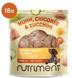 Produktbild von Nutriment Schonend gegarte Medaillons Huhn, Chicorée & Zucchini - 18 x 800 g