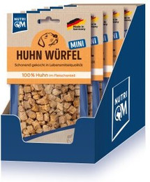 Produktbild von NutriQM Huhn Würfel Mini - 5 x 100 g
