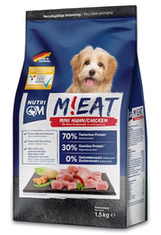Produktbild von NutriQM M!EAT Mini, getreidefreies Trockenfutter mit