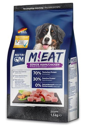 Produktbild von NutriQM M!EAT Senior, getreidefreies Trockenfutter mit