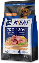 Produktbild von NutriQM M!EAT Sensitiv Trockenfutter - 5 x 1,4 kg