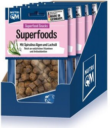 Produktbild von NutriQM Superfoods Spirulina & Lachsöl - 5 x 150 g
