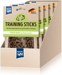 Produktbild von NutriQM Training Sticks Ente - 5 x 100 g
