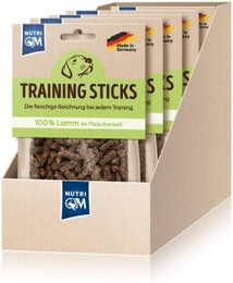 Produktbild von NutriQM Training Sticks Lamm - 5 x 100 g