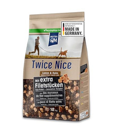 Produktbild von NutriQM Twice Nice Adult Lamm & Huhn - 12 kg