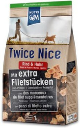 Produktbild von NutriQM Twice Nice Adult Rind & Huhn - 4 kg