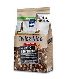 Produktbild von NutriQM Twice Nice Adult Rind & Huhn - 12 kg