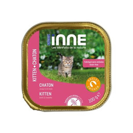 Produktbild von Nutrivet INNE CAT Pastete Kätzchen Huhn - 32 x 100 g