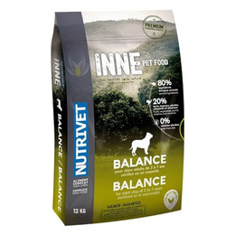 Produktbild von Nutrivet Inne Dog Balance getreidefreies Trockenfutter für erwachsene steriliserte Hunde - 2 x 12 kg