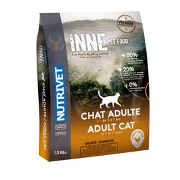 Produktbild von NUTRIVET INNE Katze Getreidefreie Kroketten Huhn - 1,5 kg