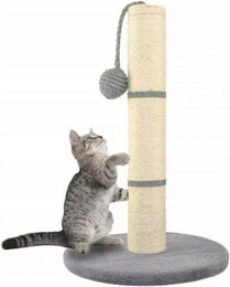 Produktbild von NUXIE Cat Kratzbaum groß 45 cm mit Ballspielzeug und Sisal