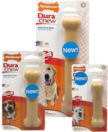 Nylabone Dura Chew Peanut Butter Hundeknochen - Regular (Bis 11 Kg) – Bild 1 von 5