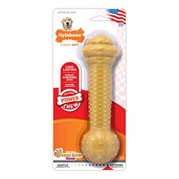 Produktbild von Nylabone Kauspielzeug für extreme Kauer mit Erdnussbuttergeschmack, Größe XL - 1 Stk.