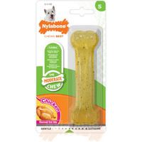 Produktbild von Nylabone Mässiger Kauknochen für Hunde mit Hühnergeschmack - 1 Stk.