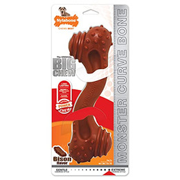 Produktbild von Nylabone Strukturierter Power Chew Riesen-Kauknochen Bison - 455 g