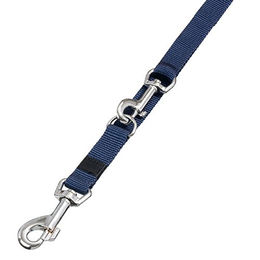 Nylon-Führleine Sportiv 3-fach verstellbar dunkelblau - 200 cm – Bild 1 von 4