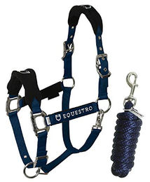 Produktbild von Nylon Halfter und Führleine für Pferde aus Nylon Equestro