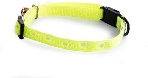 Produktbild von Nylon Halsband für Katzen mit Pfotenmuster Martin Sellier