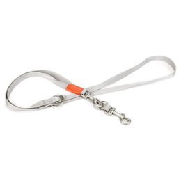 Produktbild von Nylon Hundeleine verstellbar 200cm x 20mm hellgrau - 200 cm