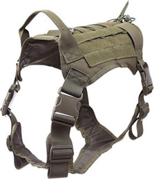 Produktbild von Nylon-Rucksack Geschirr für große Hunde L grün