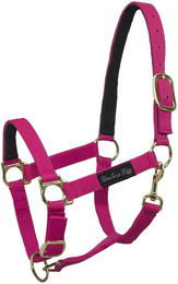 Produktbild von Nylonhalfter für Pferde mit Lederverstärkung Umbria Equitazione