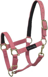 Produktbild von Nylonhalfter für Pferde mit Lederverstärkung Umbria Equitazione