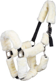 Produktbild von Nylonpferdehalfter mit synthetischer Wollfutterung Supreme