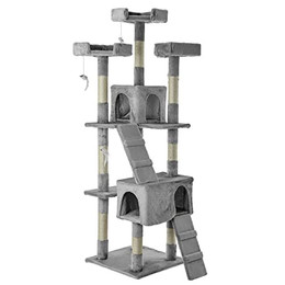 Produktbild von NYVI Katzen Kratzbaum Diego 170 cm grau
