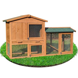 Produktbild von NYVI Kleintierstall Hasenstall mit Auslauf -