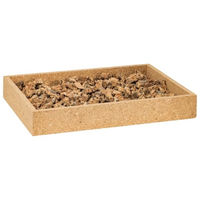 Produktbild von Nachhaltige Kork-Wühlkiste für Vögel mit Naturkorkgranulat in Beige