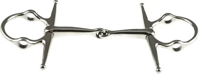 Produktbild von Nadelgebiss für Pferde Umbria Equitazione aus Edelstahl in Silber