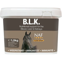 Produktbild von NAF B.L.K. Leckerlie Zusatzfutter Pulver mit Leber und Nieren 500 g