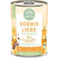 Produktbild von NAF Bio Kürbis Liebe Vegan Nassfutter für Katzen Stückchen in Sauce 400g