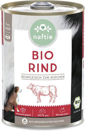 NAF Bio-Rind Nassfutter Stückchen in Sauce Hypoallergen 400g – Bild 1 von 4