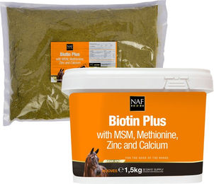 NAF Biotin Plus Ergänzungsfutter für die Hufgesundheit Pulver 2 kg - 2 kg – Bild 1 von 5