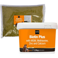 Produktbild von NAF Biotin Plus Ergänzungsfutter für die Hufgesundheit Pulver 2 kg - 2 kg