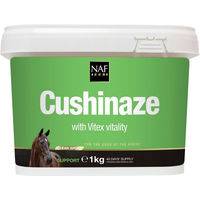 Produktbild von NAF Cushinaze Haut-Fell-Supplement Ergänzungsfutter für Senior Pferde 2 x 1 kg