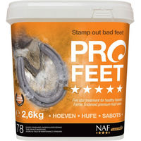 Produktbild von NAF Five Star ProFeet Pulver zur Unterstützung der Hufgesundheit und Leber für Pferde