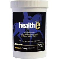 Produktbild von NAF HealthE Ergänzungsfutter zur Unterstützung von Muskelaufbau und Sportleistung 600 g