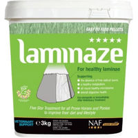 Produktbild von NAF Laminaze Ergänzungsfutter Pellets für Pferde 2 x 3 kg