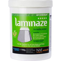 Produktbild von NAF Laminaze Pellets Ergänzungsfutter für Pferde zur Unterstützung der Verdauung und Hufe 750 g