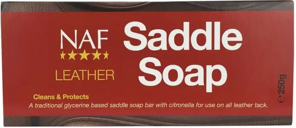 NAF Leder-Sattelseife zur Pflege von Reitleder 250 g - 250 g – Bild 1 von 5