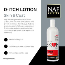 NAF Love The Skin He's In D-Itch Lotion Pfotenbalsam 500 ml – Bild 1 von 6