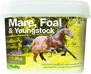 NAF Mare, Foal & Youngstock Vitamin und Mineralstoffzusatz für Pferde zur Unterstützung von Gelenken und Knochen für Zucht und Aufzucht 3,6 kg – Bild 1 von 1