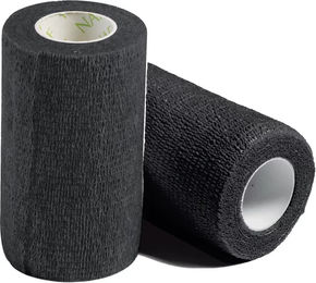 Produktbild von NAF Naturalintx Elastische Gamaschen für Pferde Schwarz 12er Pack
