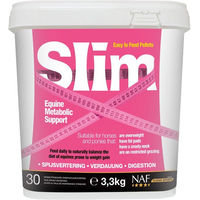 Produktbild von NAF Slim Pellets Ergänzungsfutter zur Gewichtsreduktion und Verdauungsunterstützung 3,3 kg - 3,3 g