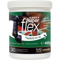 Produktbild von NAF Superflex Gelenk-Supplement Pulver für Pferde Senior Freizeit Sport und Leistung 400g - 26 g