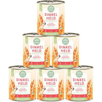 Produktbild von naftie Bio Dinkel Held Vegan Nassfutter Stückchen in Sauce Hypoallergen 4800g