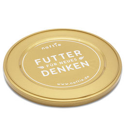 Naftie Bio Dosendeckel für 800g Futterdosen Gold – Bild 1 von 2